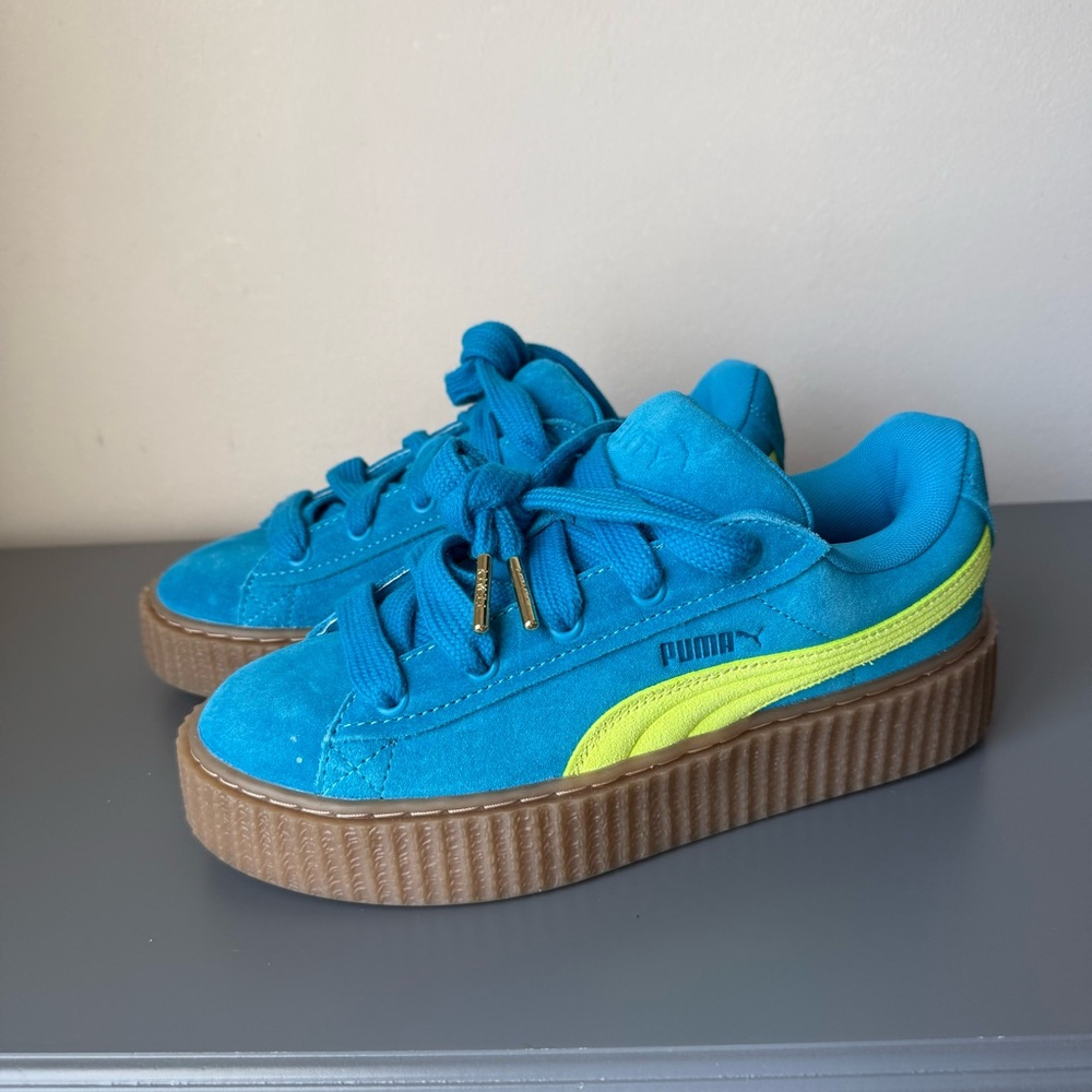 New PUMA x FENTY Creeper Phatty Leather Sneakers